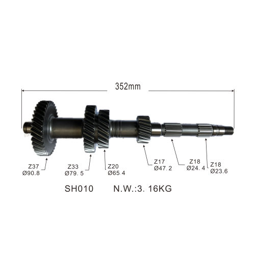 DISCOUNT--auto parts transmission Shaft OEM 8-94435143-1 for ISUZU 4JA1